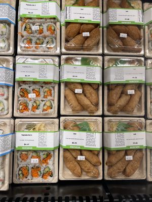 vegan sushi   at Town & Country in Mill Creek