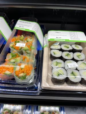 vegan sushi   at Town & Country in Mill Creek