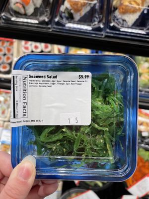 seaweed salad   at Town & Country in Mill Creek