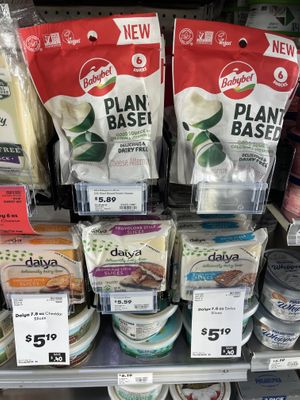 vegan cheeses!  at Town & Country in Mill Creek