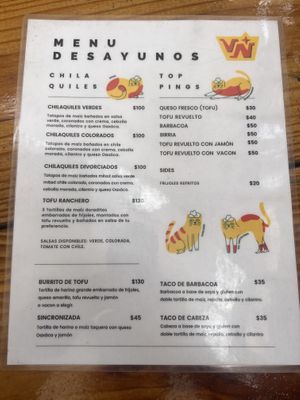 Desayuno   at Vegana Del Norte in Hermosillo