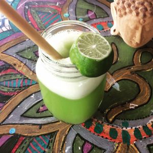 Green Detox Juice at Good Earth Cafe in 
