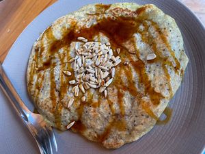 Vegan pancake   at Good Earth Cafe in 