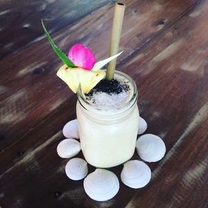 Yogi Pina Colada at Good Earth Cafe in 