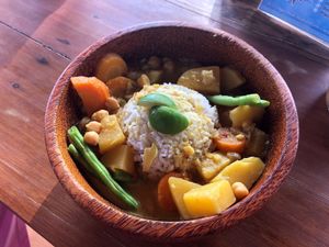 Curry  at Good Earth Cafe in 