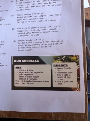   at Good Earth Cafe in 