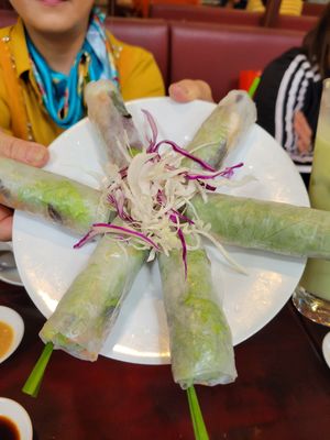 Rolls #Veganuary at Vinh Nghiem in Ho Chi Minh City
