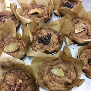 Vegetable+walnut muffin, rice with vegetables, salad mix - 17 PLN (4$) 
PL: Mufina warzywno-orzechowa, Ryż z warzywami, Mix sałat 17.00 zł at Bar Dobrze in Klodzko