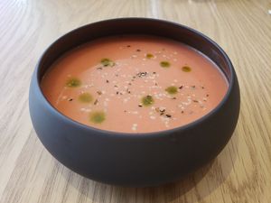 gazpacho at apeti in Paris