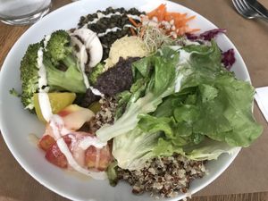 Lovely salad  at apeti in Paris