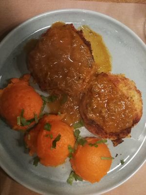 Dish of the day, galettes at apeti in Paris