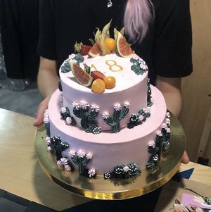 Cactus de cereza cake  at B12 Candy Bar - Maybe closed in Kyiv