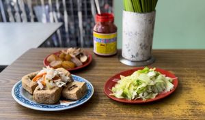   at Mian Fan Vegetarian in Hsinchu