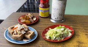   at Mian Fan Vegetarian in Hsinchu