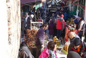 Farmers' Market Rimskata stena at Farmers' Market Rimskata Stena in Sofia