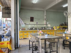 The Buffet (in the background)  at Jwawa ร้านอาหารเจวาวา in Surat Thani