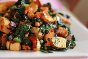 Segundo Plato at Yummy Veggie in Barcelona