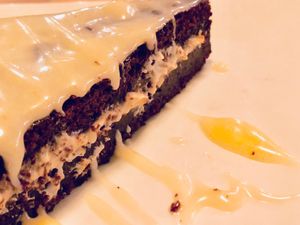 Chocolate cake  at O'D's Tavern in Nyack