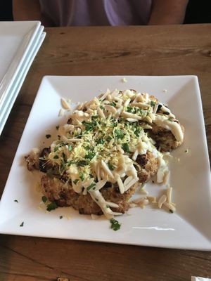 Cauliflower Steak Appetizer at O'D's Tavern in Nyack