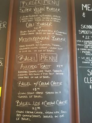 Menú at Skinny Buddha  in New York City