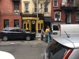 Outside of Skinny Buddha at Skinny Buddha  in New York City