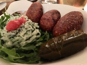 Potato Kibbeh at As 7 Maravilhas in Porto