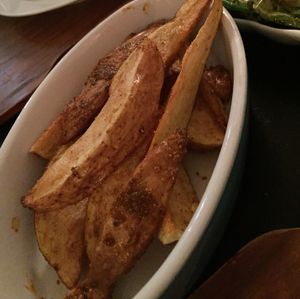 spicy potato at As 7 Maravilhas in Porto