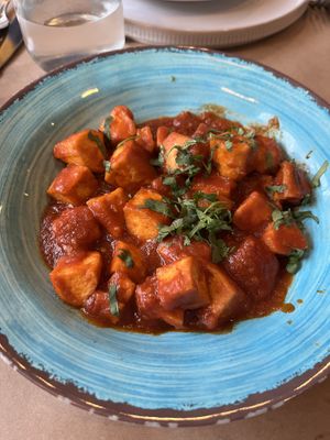 Tofu Manchurian  at Chutney Masala in Irvington