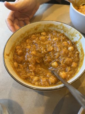 Chana masala  at Chutney Masala in Irvington