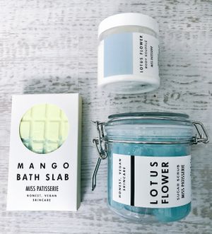 A repost of blogger Elisabeth Rilatt of the new Miss Patisserie x Boots UK range. at Miss Patisserie in Cardiff