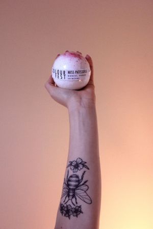 Miss Patisserie bath ball at Miss Patisserie in Cardiff