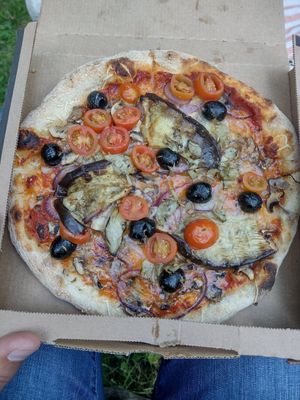  at Fratelli Pizzeria in Aarhus