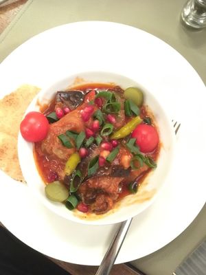 Mousaka at Sir Hanry's in Brussels