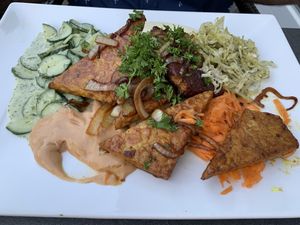 BBQ plate / Grillplatte at Windeck - Lachen & Wein in Offenburg