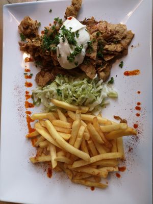 Tempeh-Gyros at Windeck - Lachen & Wein in Offenburg