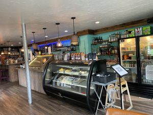 Inside  at Cool River Coffee House & Bakery in Breckenridge