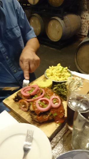 The brisket board special  at Second District Brewing in Philadelphia