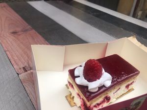 Le framboisier  at Cooking Colours in Metz