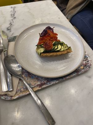 Tart   at Maisie Cafe in Paris
