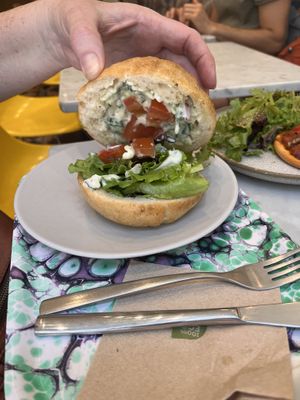 Avocado sandwich   at Maisie Cafe in Paris