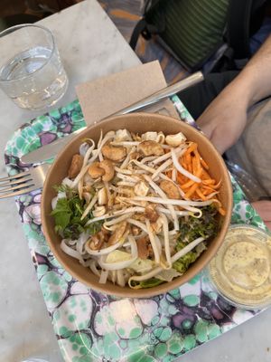 Thai salad   at Maisie Cafe in Paris