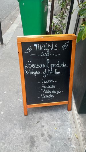   at Maisie Cafe in Paris