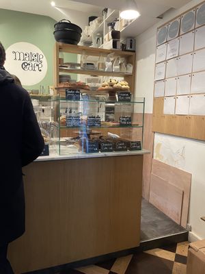 Pastries and homemade tarts  at Maisie Cafe in Paris