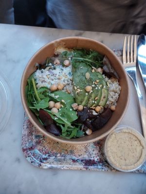 Quinoa salad at Maisie Cafe in Paris