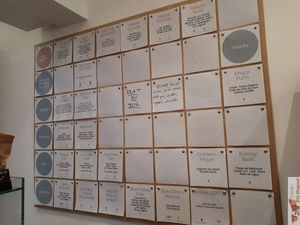 Menu at Maisie Cafe in Paris