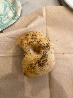 Focaccia with bite at Maisie Cafe in Paris