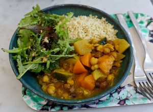 Quinoa tagine at Maisie Cafe in Paris