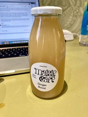 Ginger boost  at Maisie Cafe in Paris