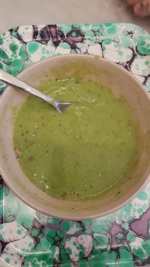 soup at Maisie Cafe in Paris