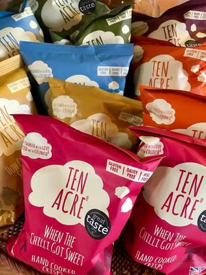 Only vegan crisps sold here! at Africafe at Fife Zoo in Cupar